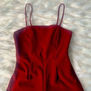 Forever 21 Jumpsuit Maroon